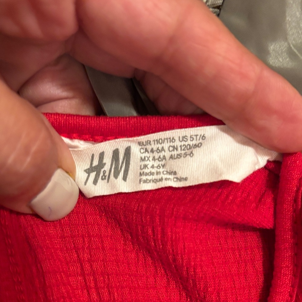 H&M Red Kids Dress